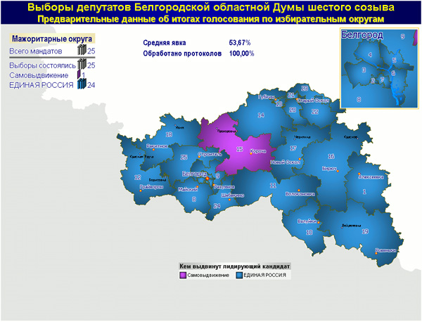 Карта осадков белгородской